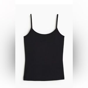 NWT HM black microfiber camisole top